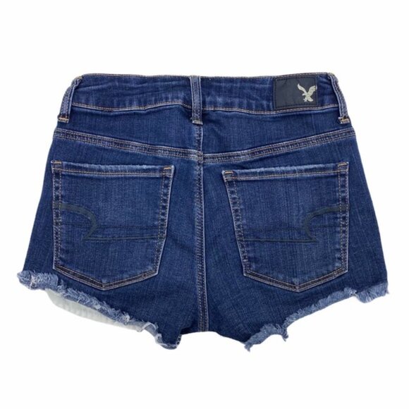 American Eagle Super Stretch Hi Rise Shorts Sz 2 - Picture 4 of 4